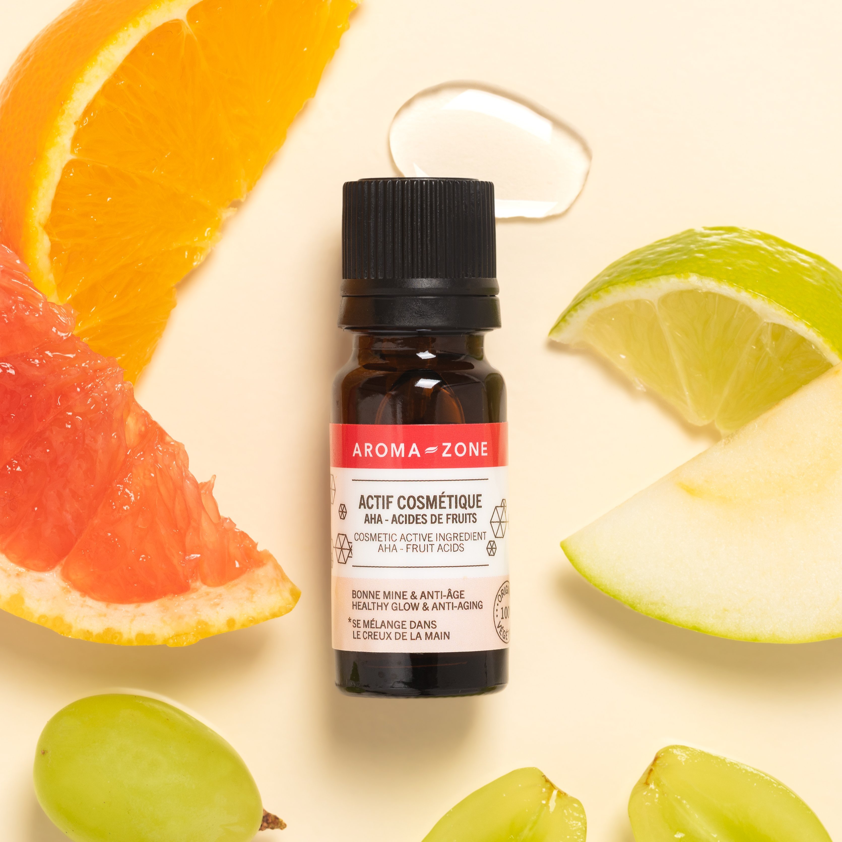 Actif AHA - acides de fruits